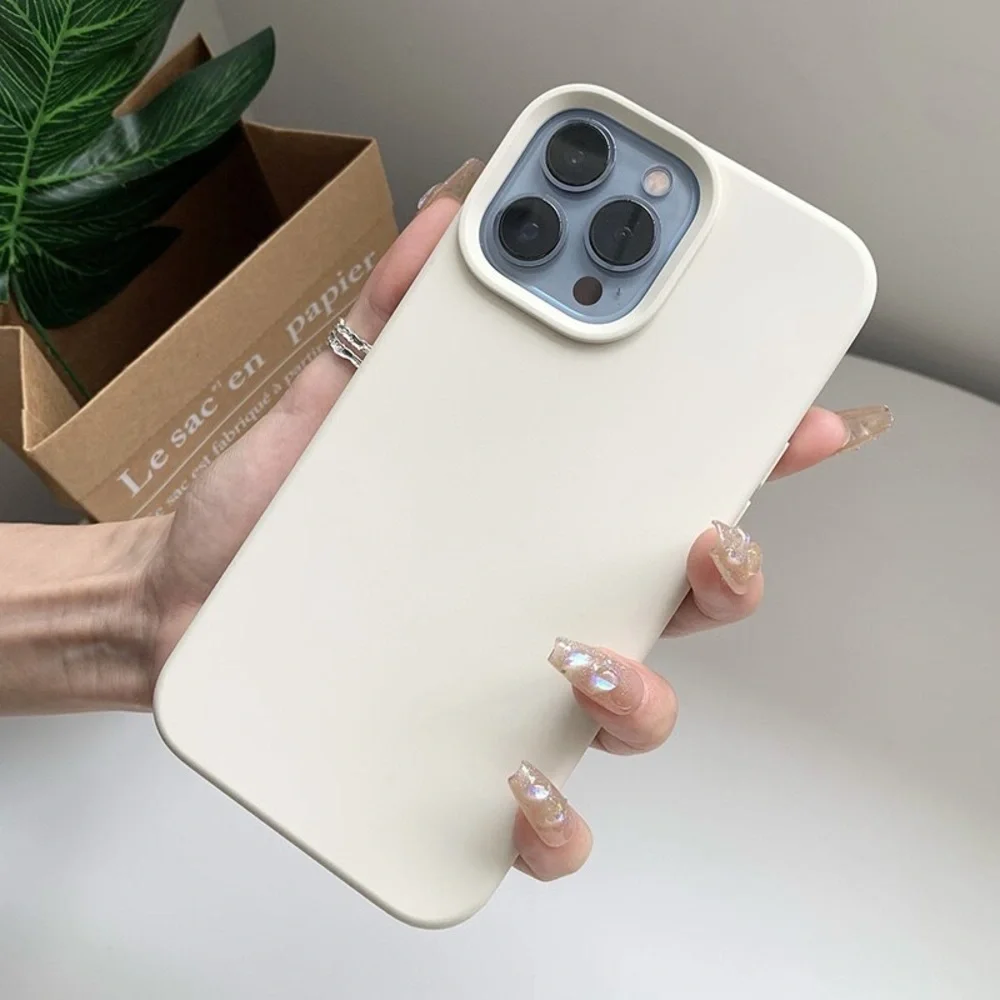 iPhone 14 Pro Max Silicone Phone Case, White